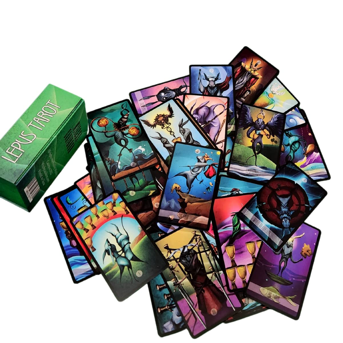 Amazon.com: Witchy Cauldron Lepus Tarot, Oracle Cards, Bunny, Rabbit,  Deviant, Tarot Cards with Guide Book : Toys & Games