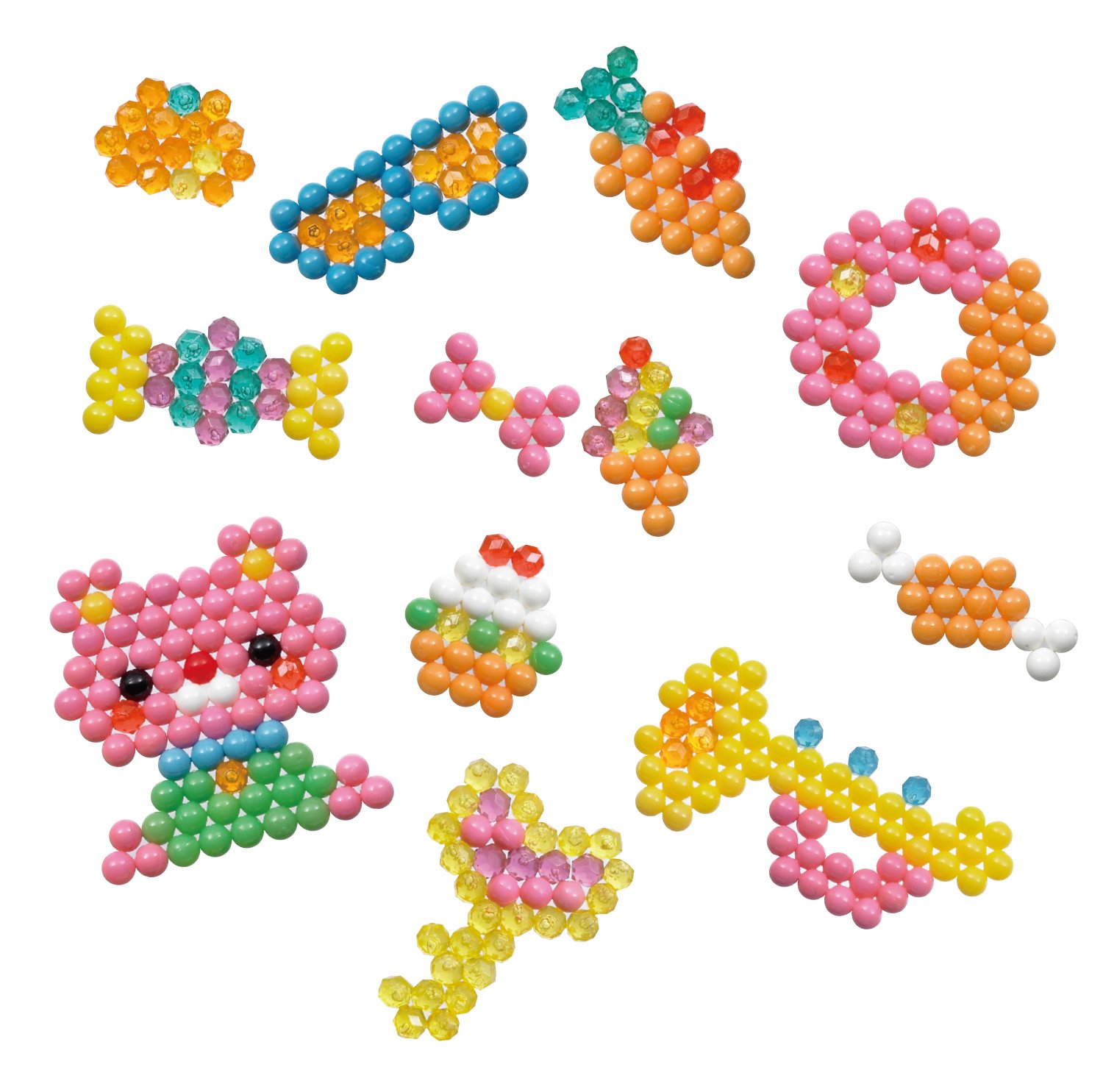 エポック社 アクアビーズ 色々いっぱいセット エポック社 アクアビーズ 8色ビーズセット | おもちゃ 女の子