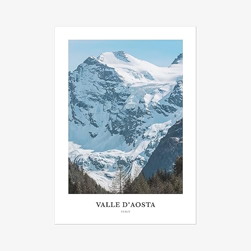 Miniatura 2 de Valle d'Aosta Print, Valle d'Aosta Photo Poster, Valle d'Aosta Travel Wall Art, Valle d'Aosta, Fotografía del Valle de Aosta, Italia