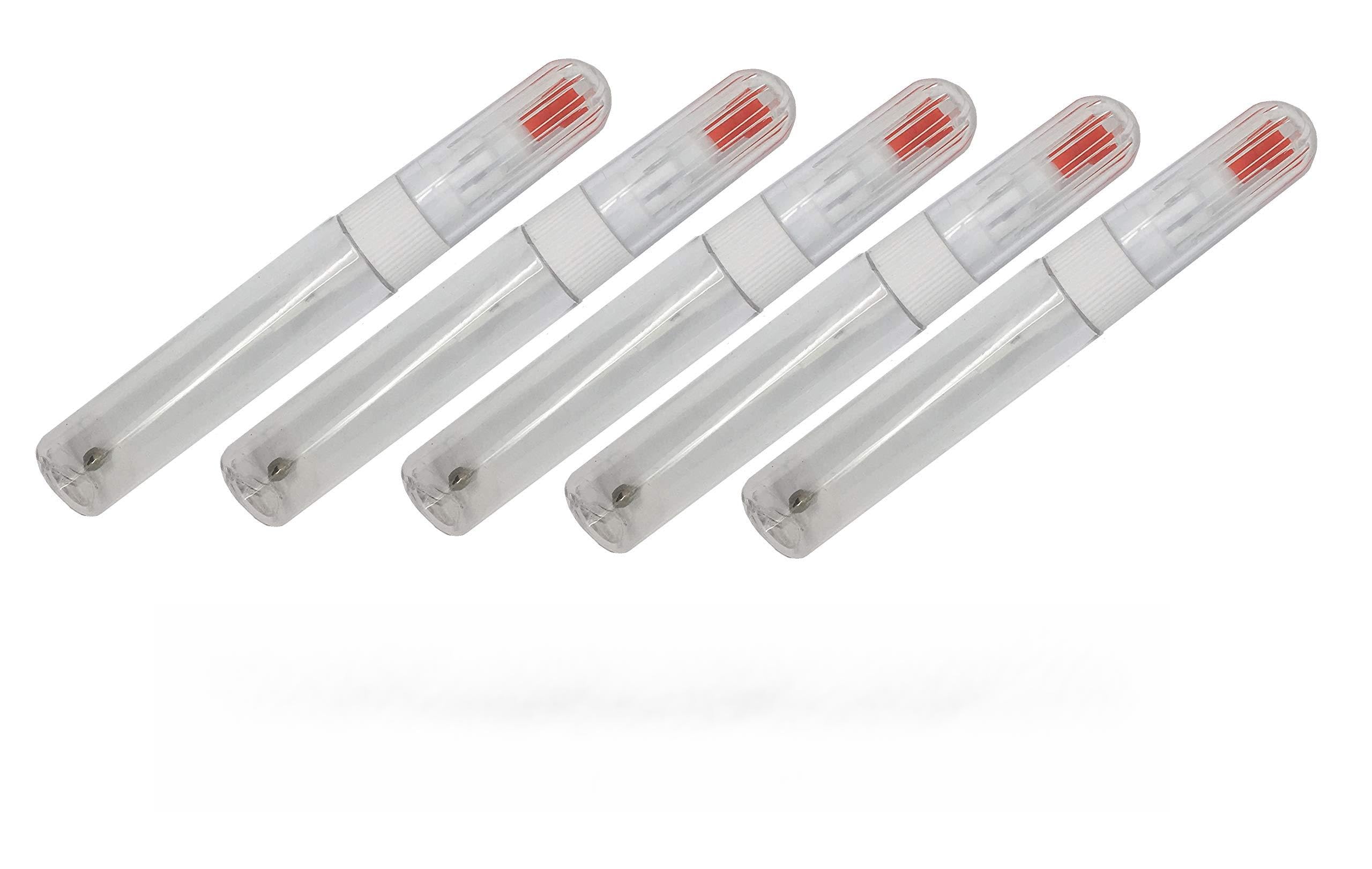 Xtremeauto Transparent Wholesale Bulk Empty 20Ml Touch Up Pens Car Paint Touch Up Needle Pen Brush Scratch Chip (100)