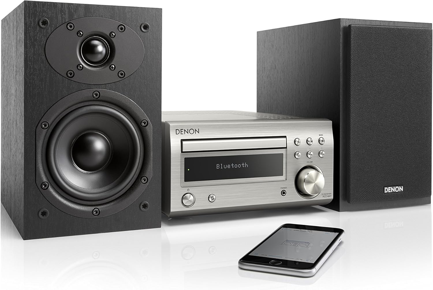 Amazon.co.jp: CDレシーバー RCD-M41 シルバー Bluetooth対応 ワイドFM