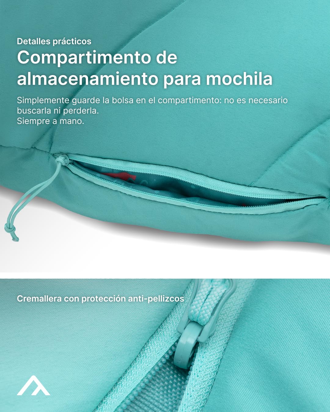qeedo Buddy Junior Saco de Dormir niños, Comfort Control, Best Shape & Soft Touch