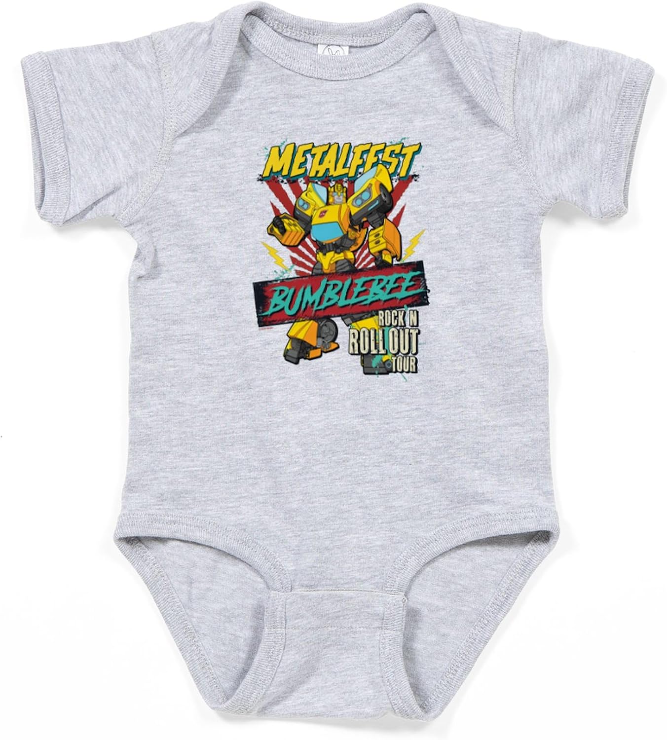 CafePress Transformers Bumblebee Metalfest Body Suit Cute Infant Bodysuit Baby Romper