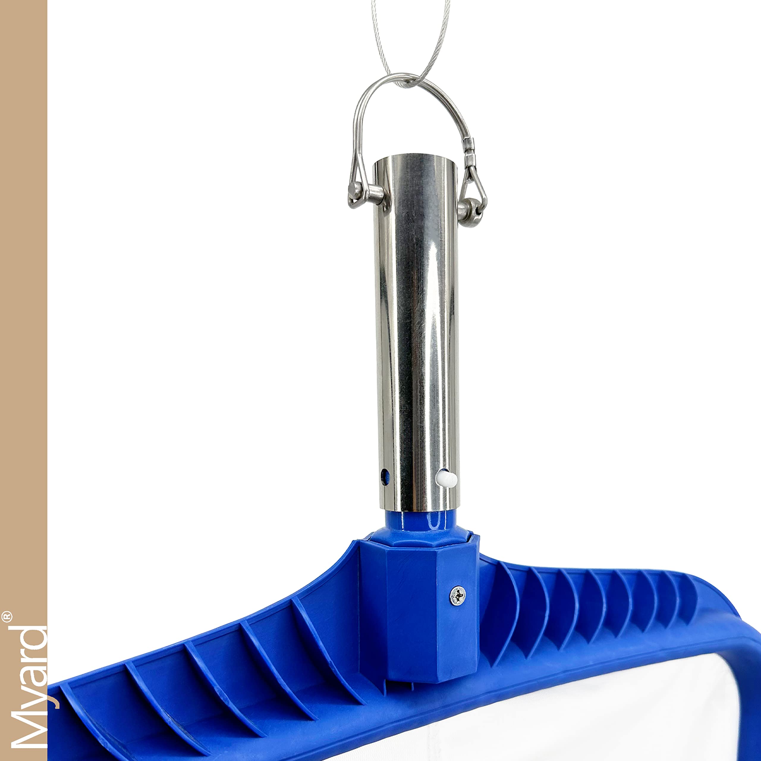 Snapklik.com : Myard Stainless Steel Pool Tool Holder Organizer Storage ...