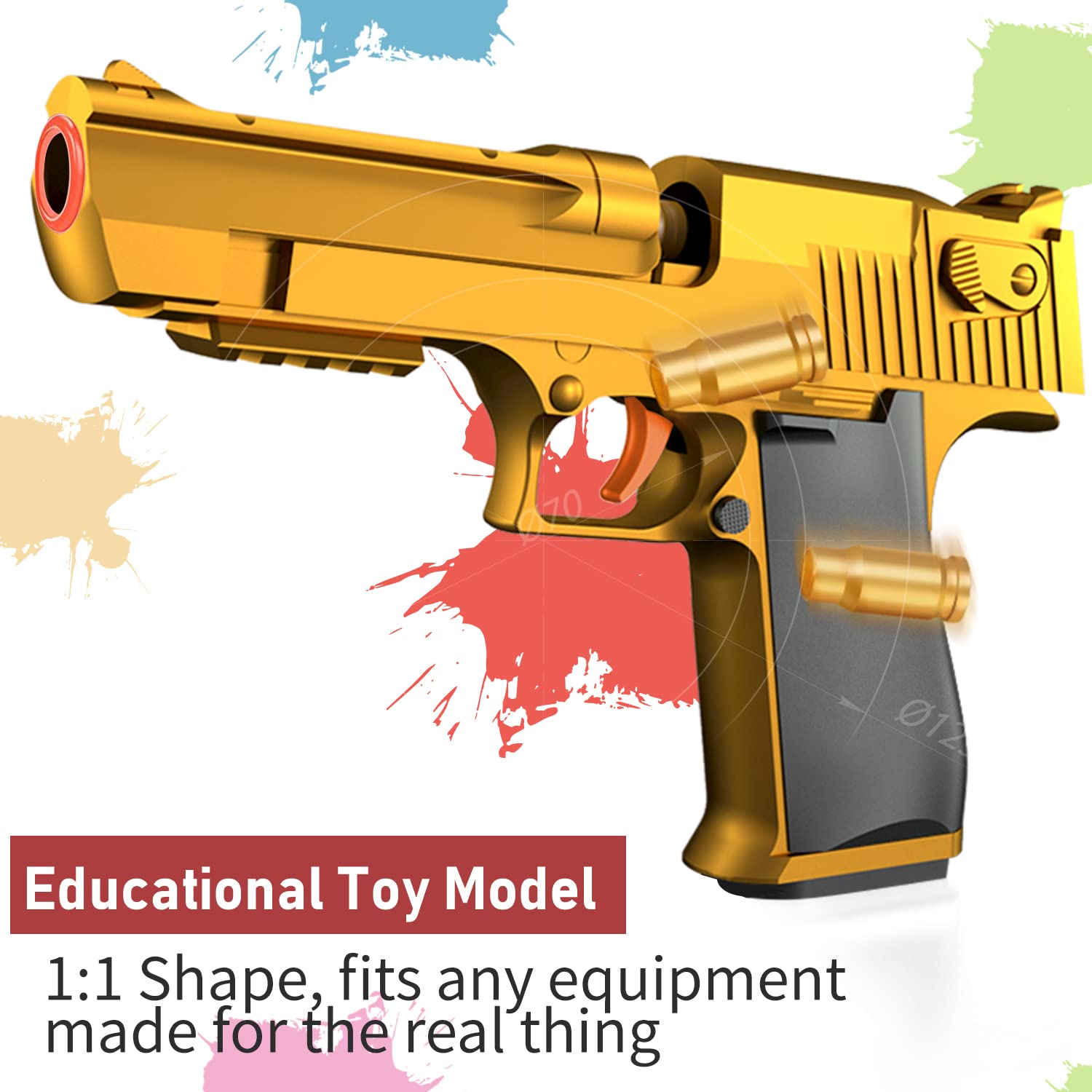Buy Toy Gun Gel Blaster, Soft Bullets & EcoFriendly Gel Ball, Toys