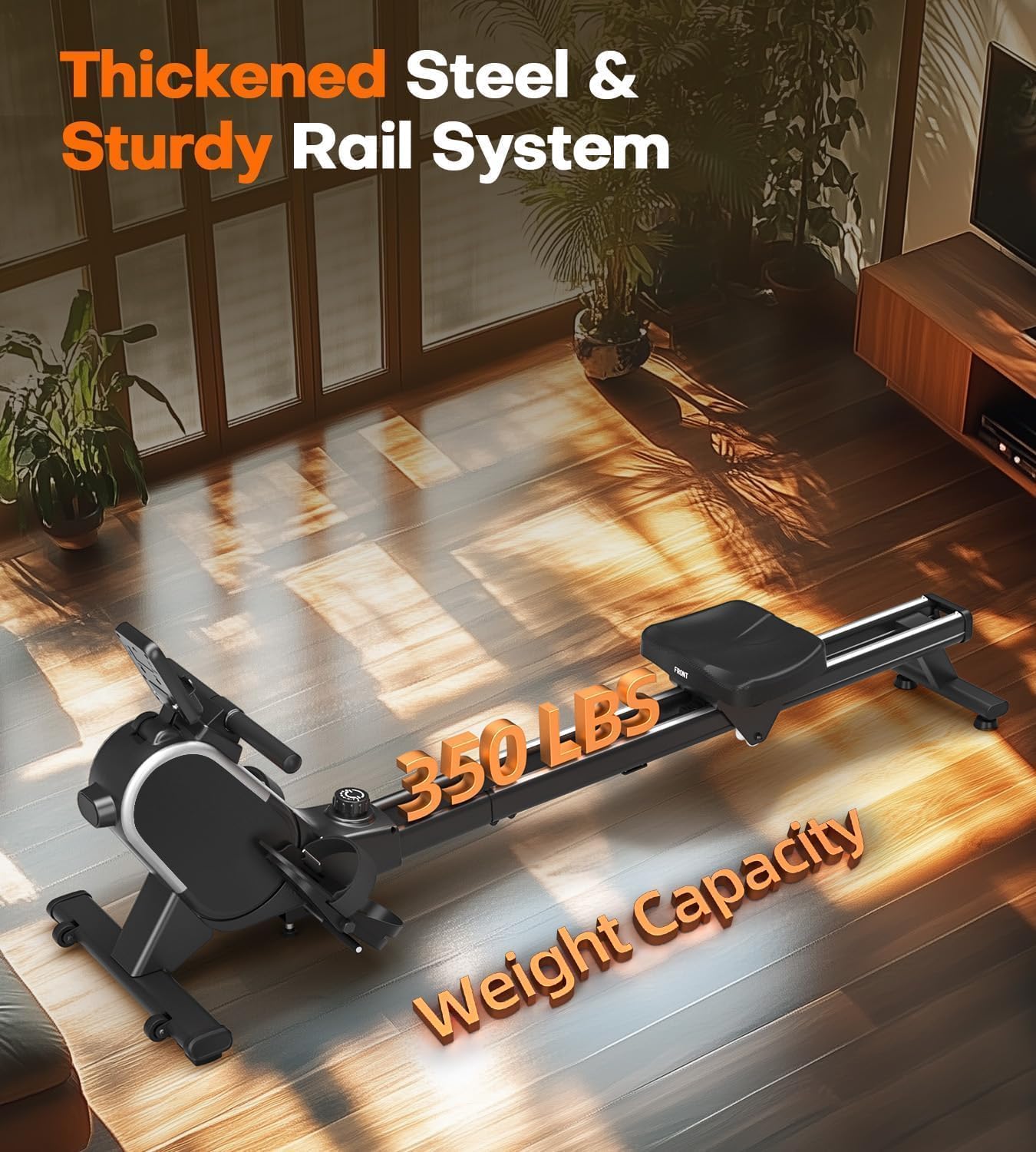 Thickened Steel and Sturdy Rail System