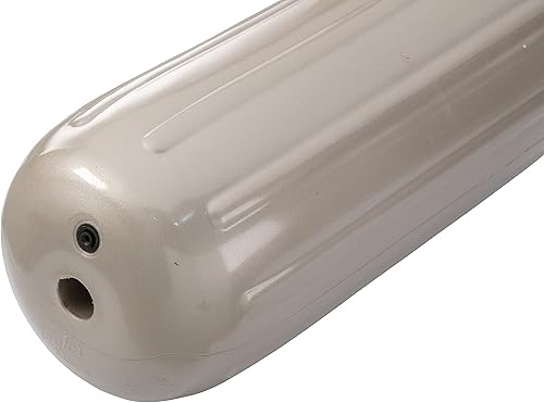 Vista 16 de Defensa para barco con diseño de vinilo inflable Taylor Made Products Big B con tubo para soga central Negro