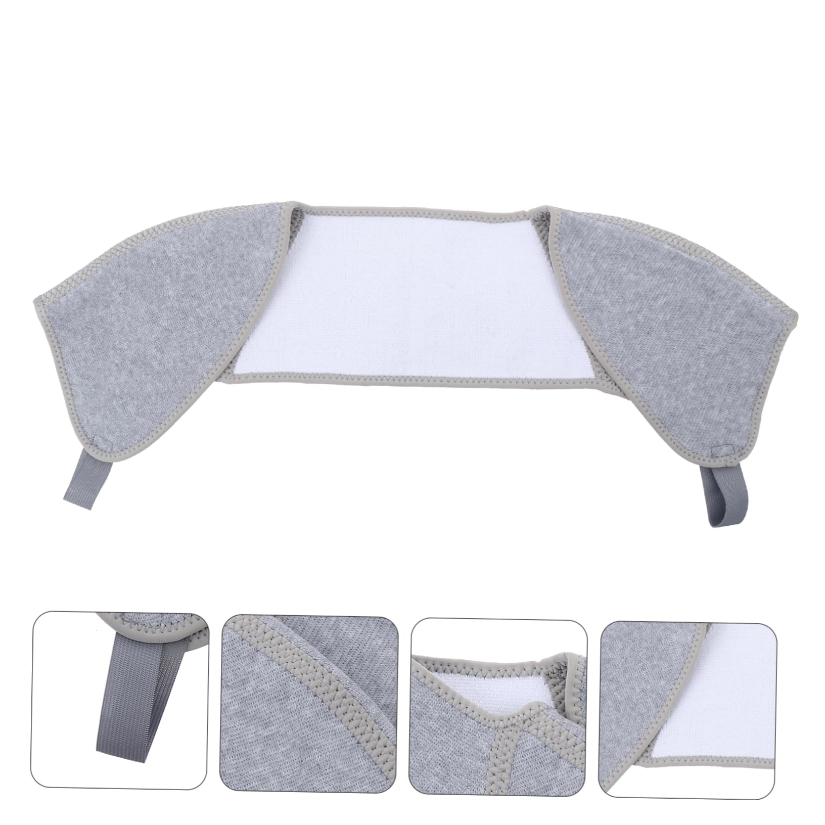 BCOATH Lightweight Shoulder Support Protector Warm Shoulder Strap Bamboo Charcoal Sports Injury Comfortable for Men Women