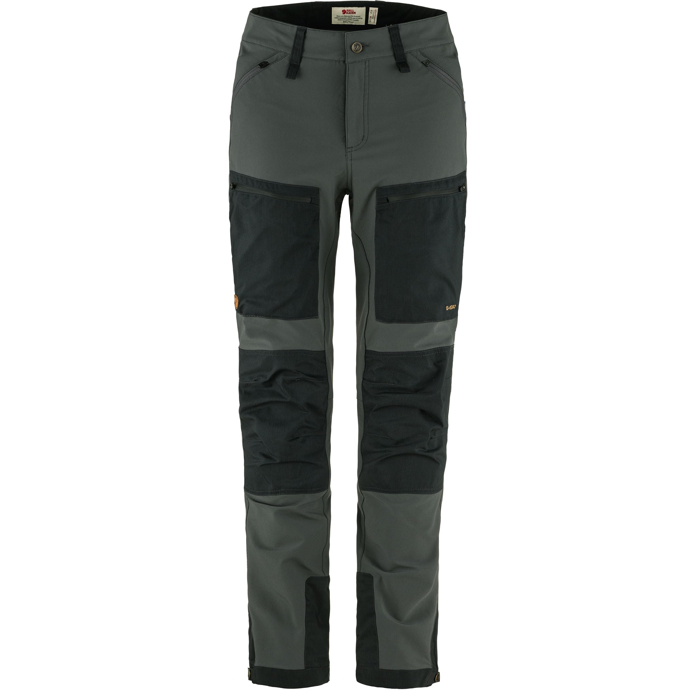 Fjallraven 14200141-050-048 Keb Agile Trousers W Pants Women's Basalt-Iron Grey Size 42/S