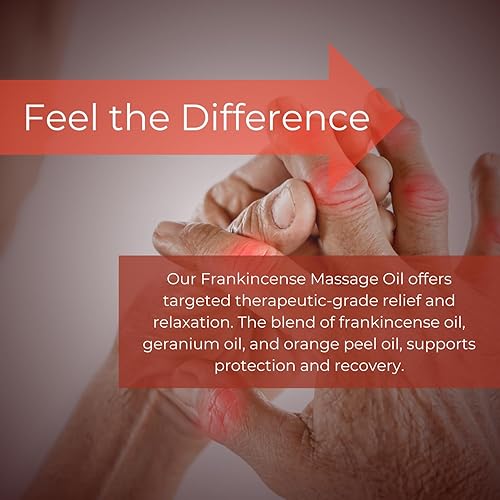 Miniatura 8 de Aceite de masaje muscular dolorido de 8 onzas líquidas, extracto de arinca y menta, alivia el dolor y los músculos cansados y las articulaciones