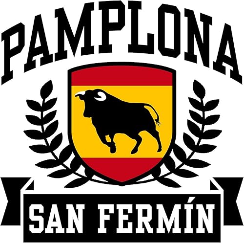 Miniatura 2 de CafePress Pegatina rectangular para parachoques de Pamplona San Fermín