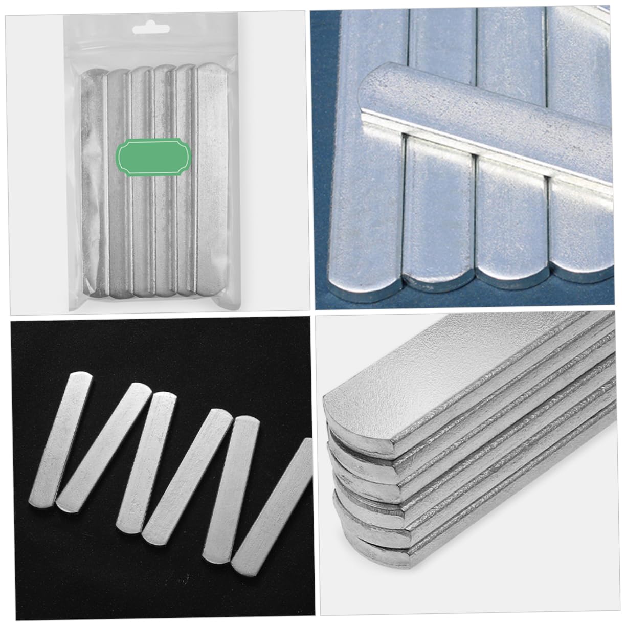 Tira Ponderada para Caminar y Trotar, 6 Placas de Acero Inoxidable