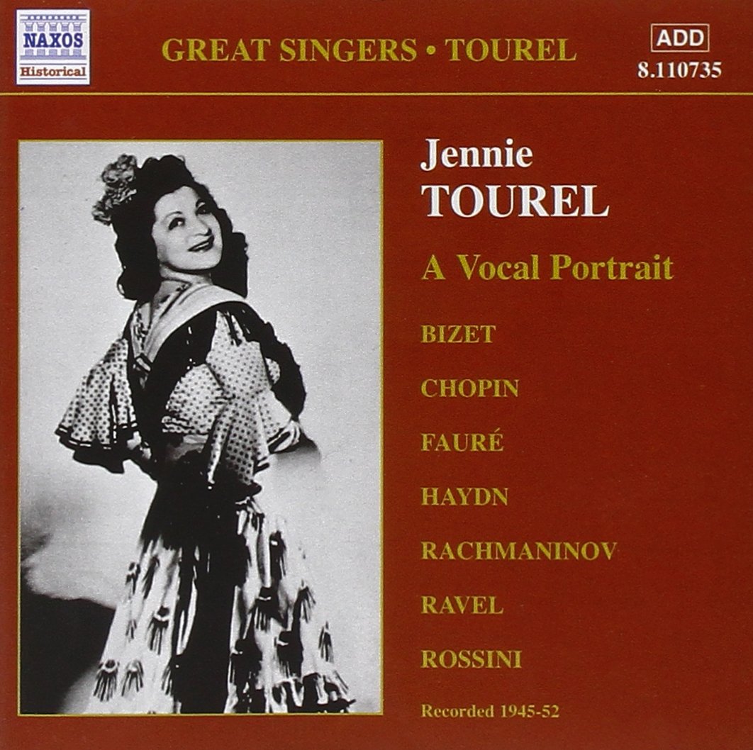 8110735 Jennie Tourel A Vocal Portrait CD Europe Naxos 2003 8110735