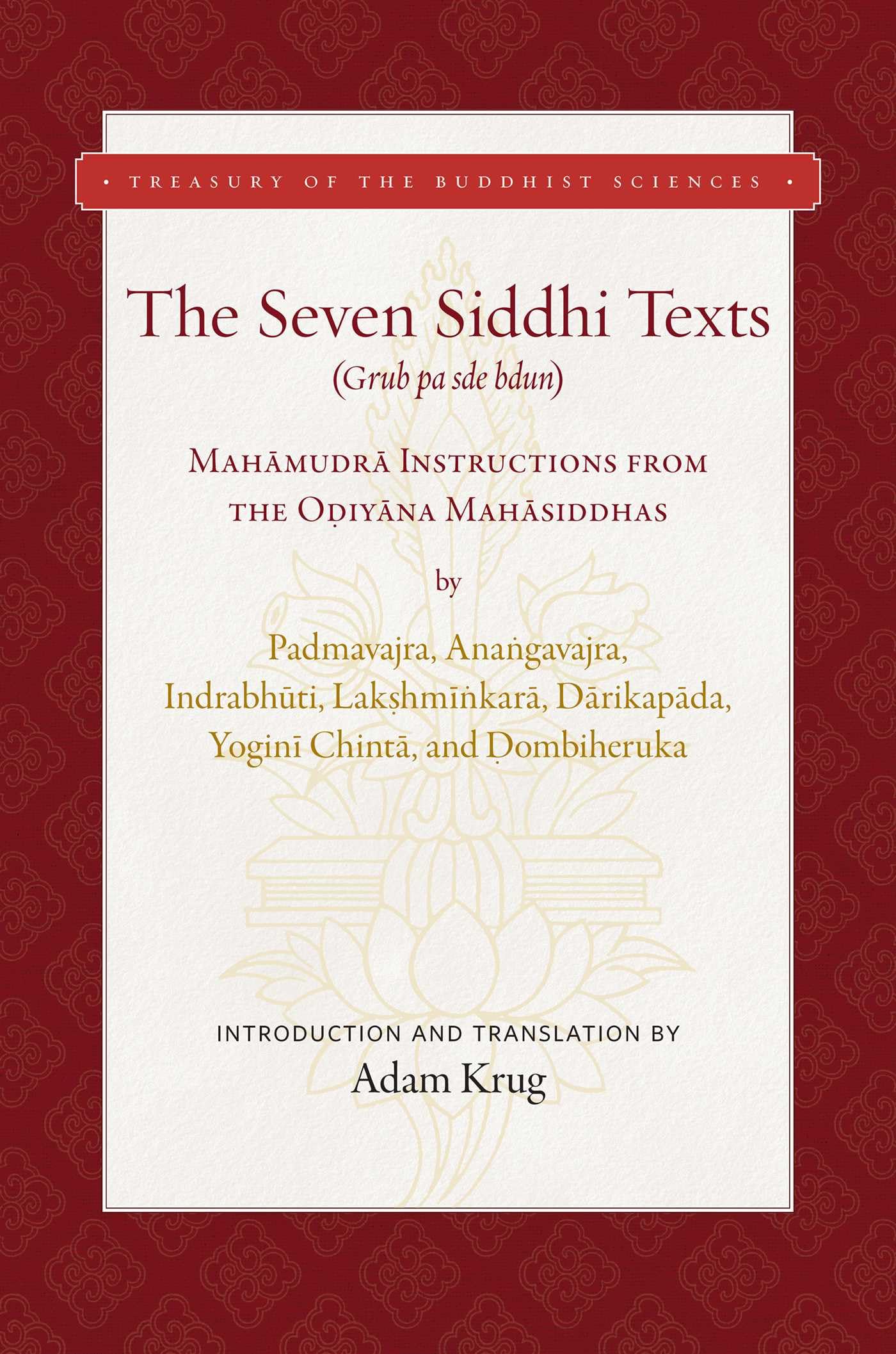 Seven Siddhi Texts by Adam Krug (Hardback Book)