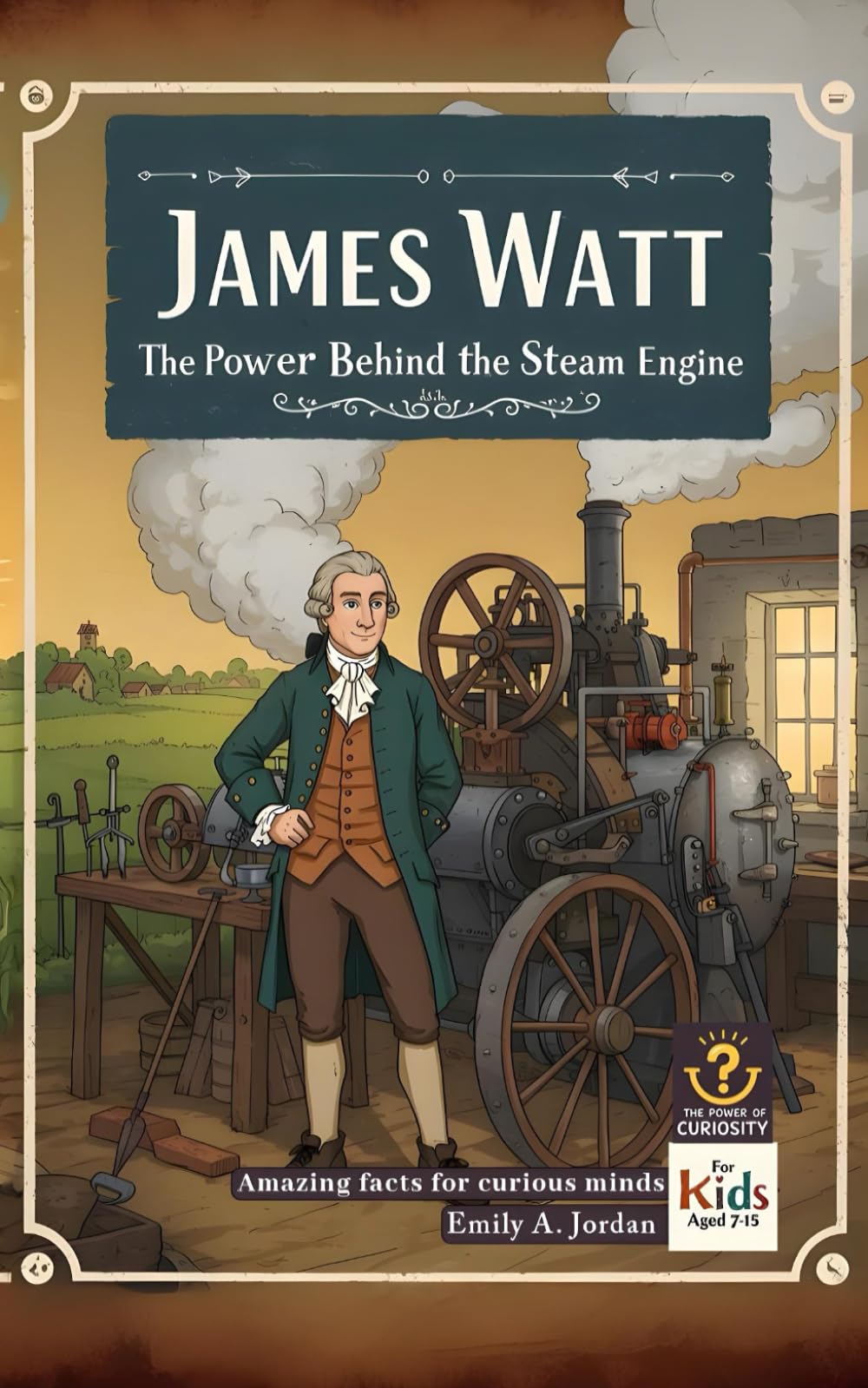 James Watt - The Power Behind the Steam Engine: Amazing facts for curious minds (The Power of Curiosity)