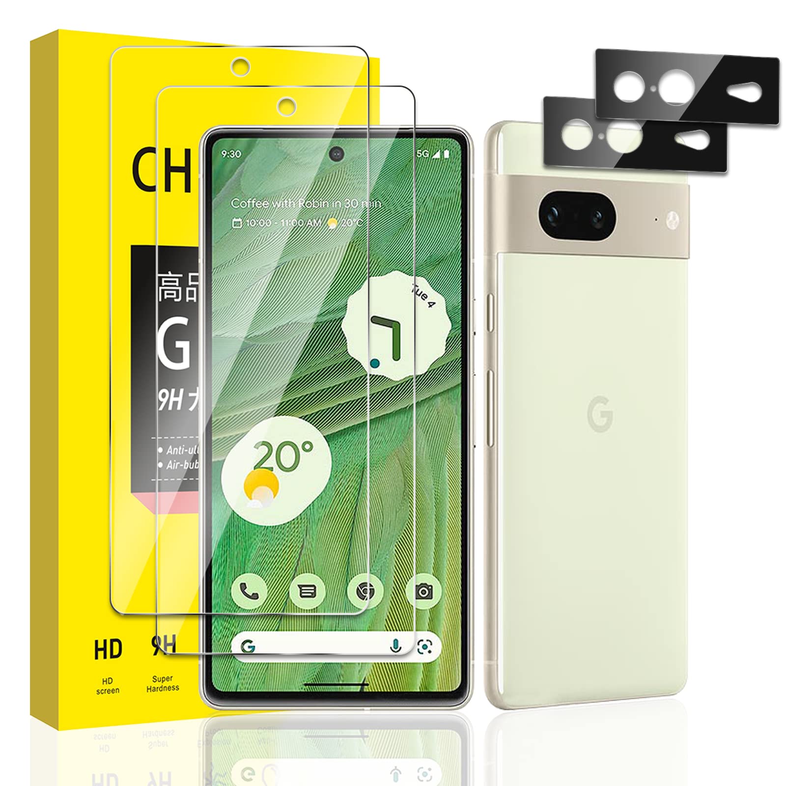 Amazon.co.jp: 【2+2枚セット】Google Pixel 7 用 ガラスフィルム 2枚 