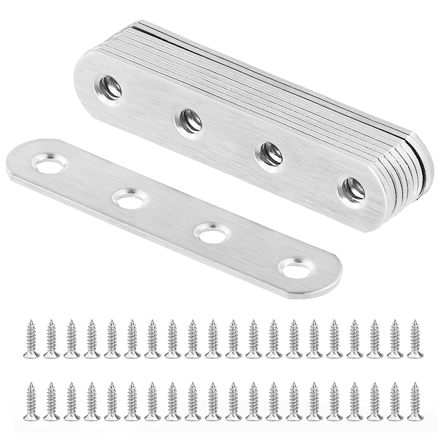 ADEM P4FR20 piastra rettangolare supporto cardine ante cancello foro M20 - Cod. P4FR20 - ToolShop Italia