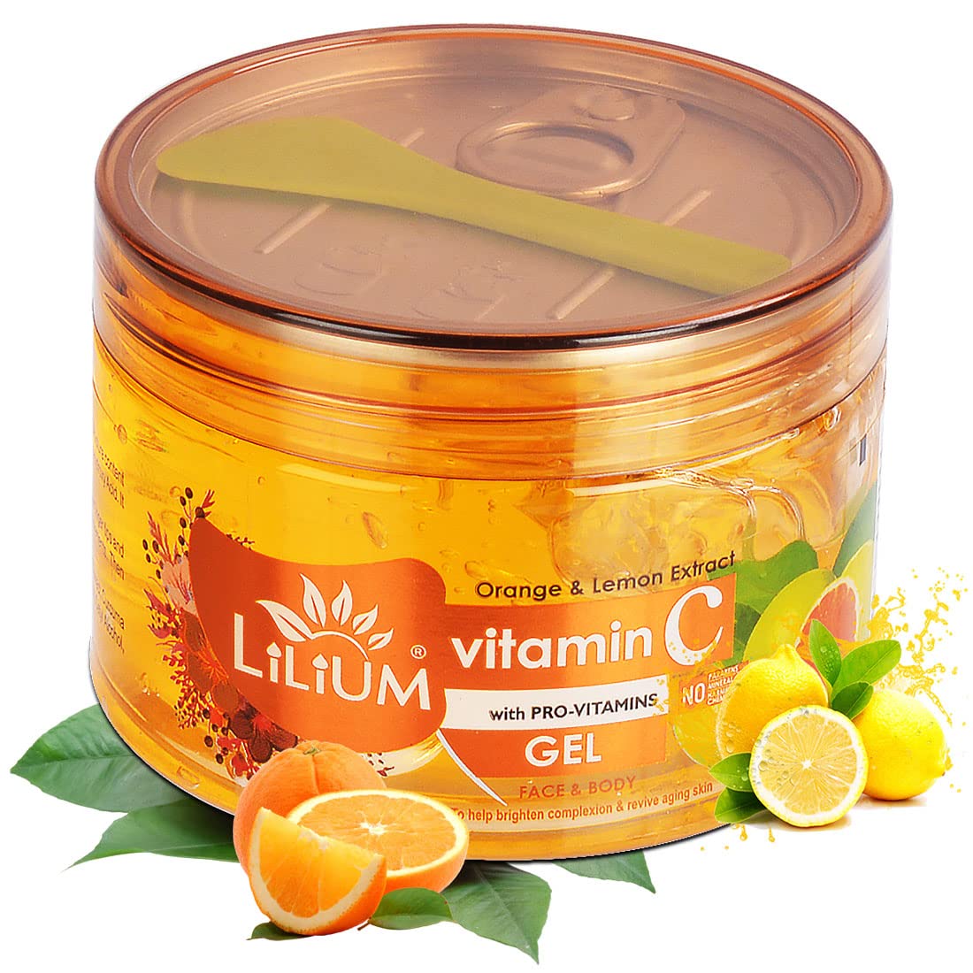 Vitamin C Face Gel (250G) |Paraben-free Naturally |Reduces Damage Caused By Harmful UV Rays |Vitamins Gel Reviving & Skin Brightening Gel | Nourishes & Tighten The Skin