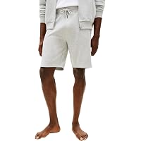 Tommy Hilfiger Uomo Pantaloncini in Felpa Track con Tasche Laterali