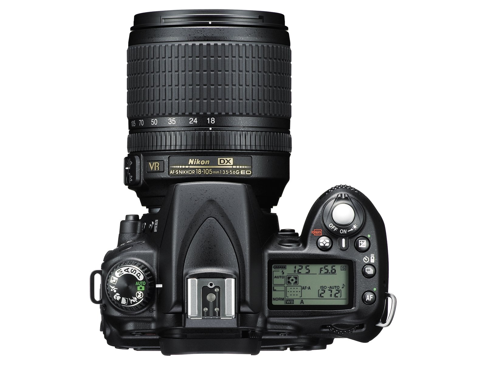 Nikon D90 + AF-S DX NIKKOR 18-105 mm VR + 4GB SD Card - digital