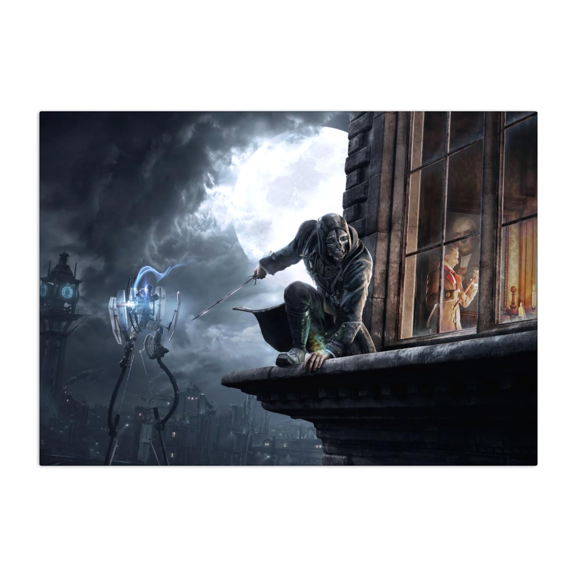 Displate Dishonored Key Art Review: Elevate Your Gaming Sanctuary