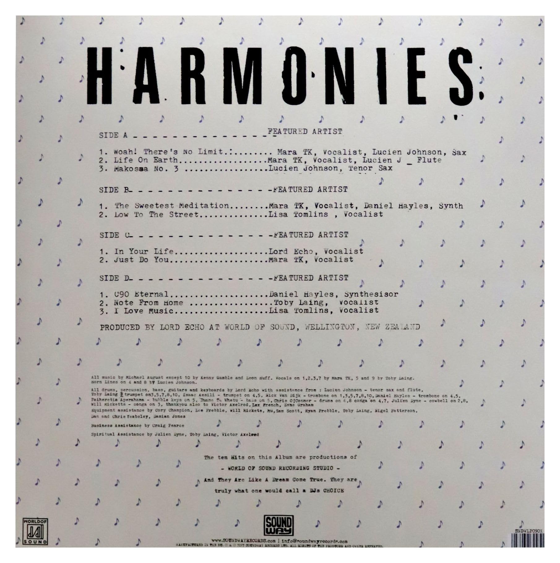 Harmonies(DJ Friendly Edition)