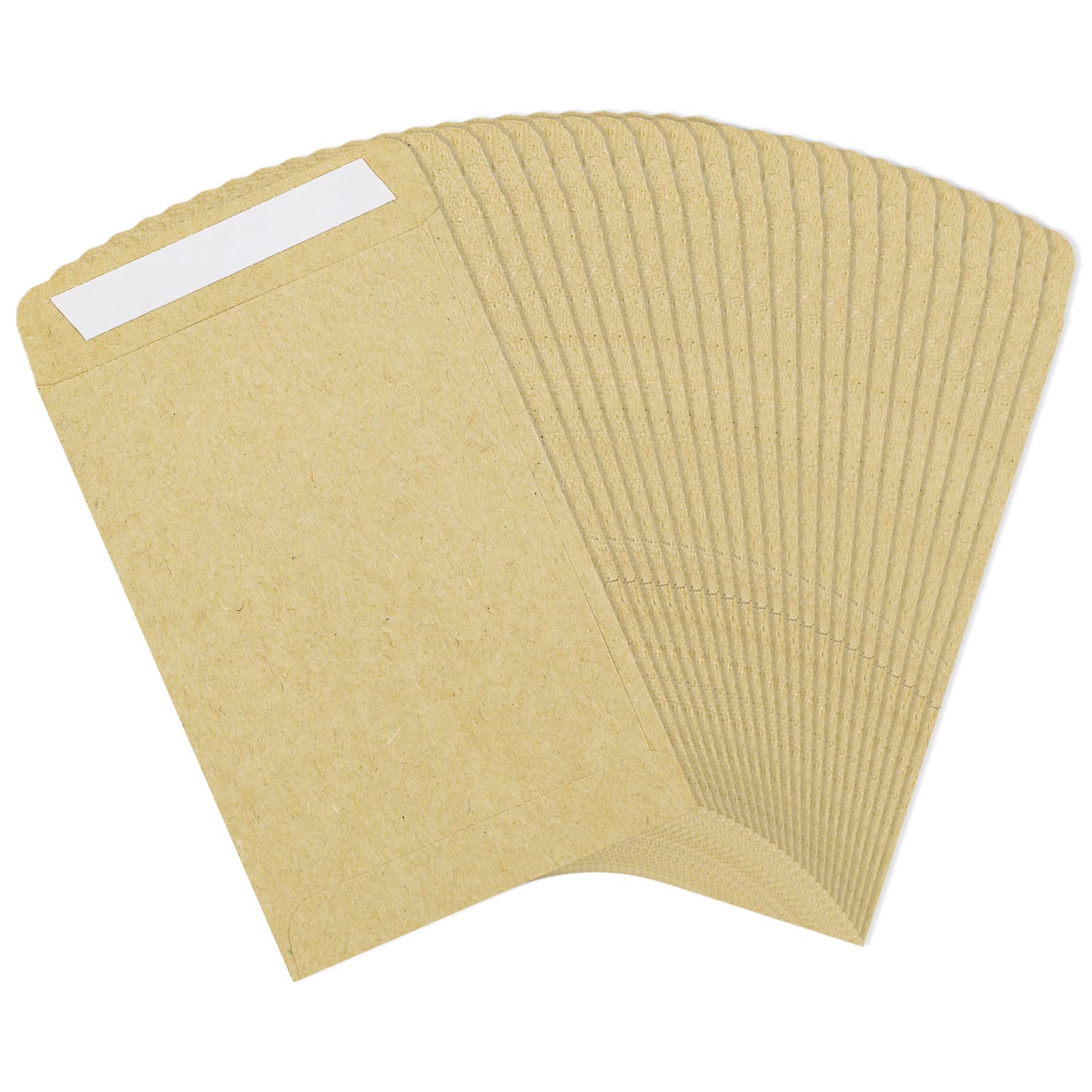 150 Mini Sacchetti Di Carta Kraft Con Nastro Adesivo - 6x9 Cm Per Caramelle, Semi, Monete | Ideali Per Regali E Conservazione - Foto 13