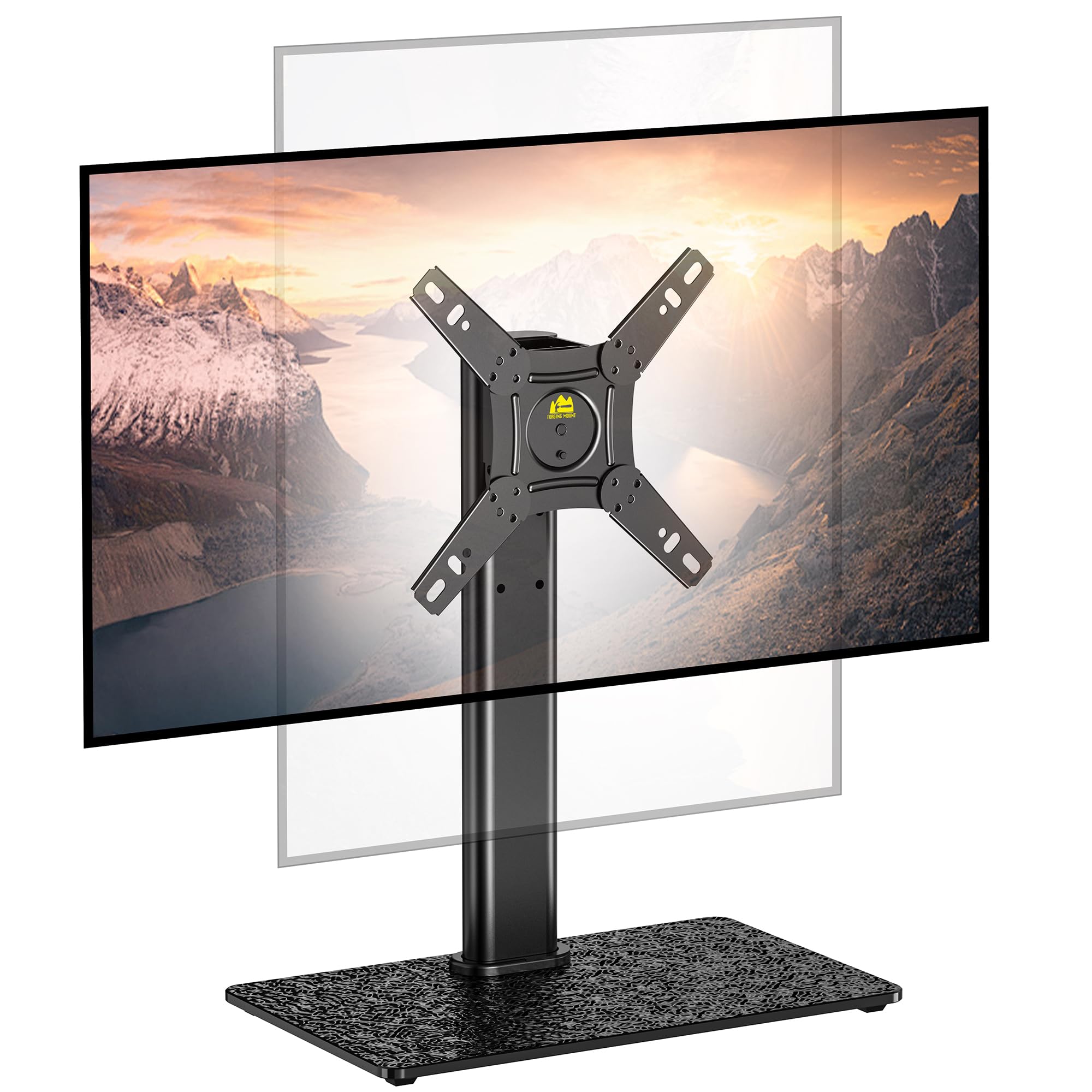 Amazon | FORGING MOUNT 卓上TVスタンド 13-42型 耐荷重30kg VESA200