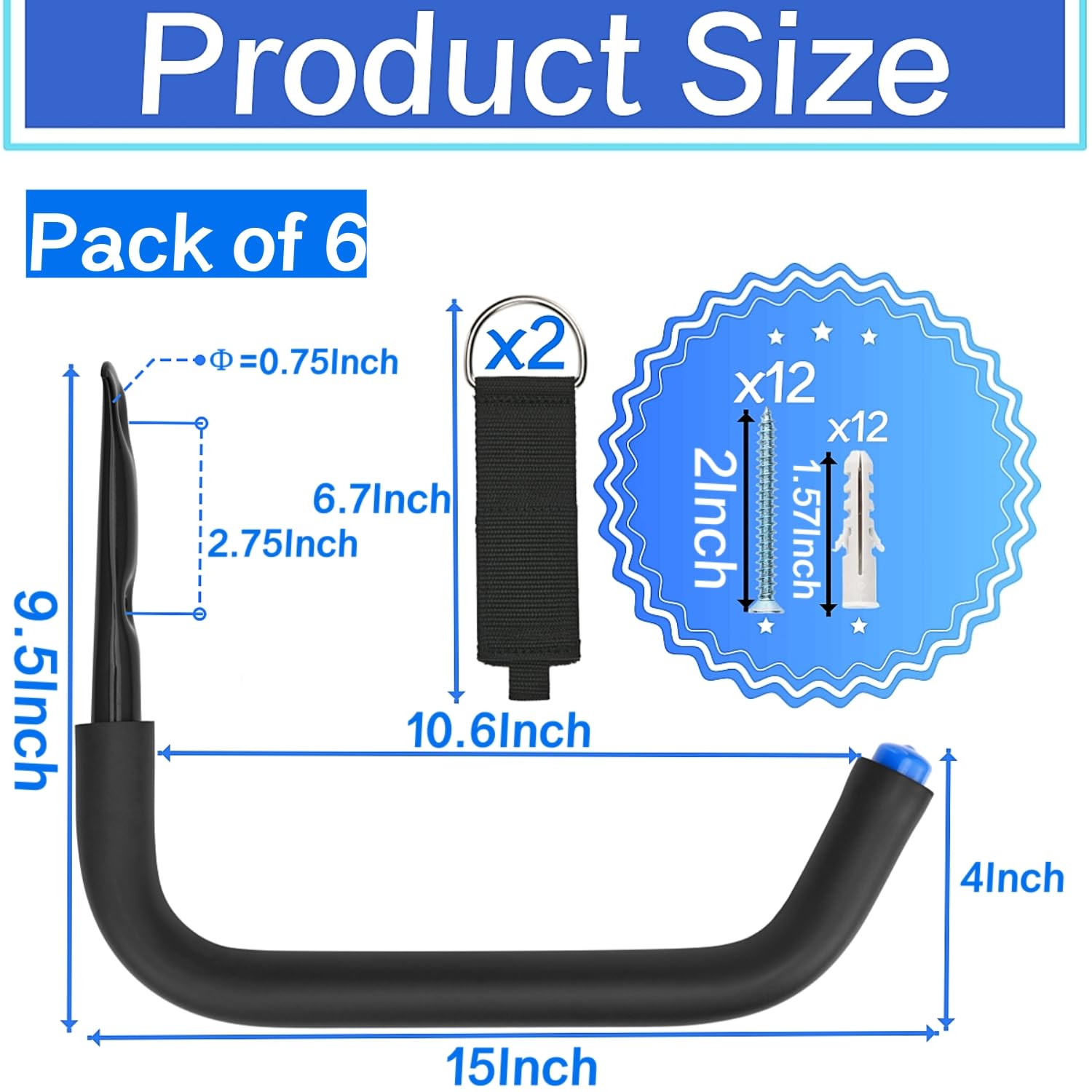 Global Industrial Wide Span Rack 96Wx24Dx84H, 3 Shelves Wood Deck 800 Lb Cap. Per Level, Gray