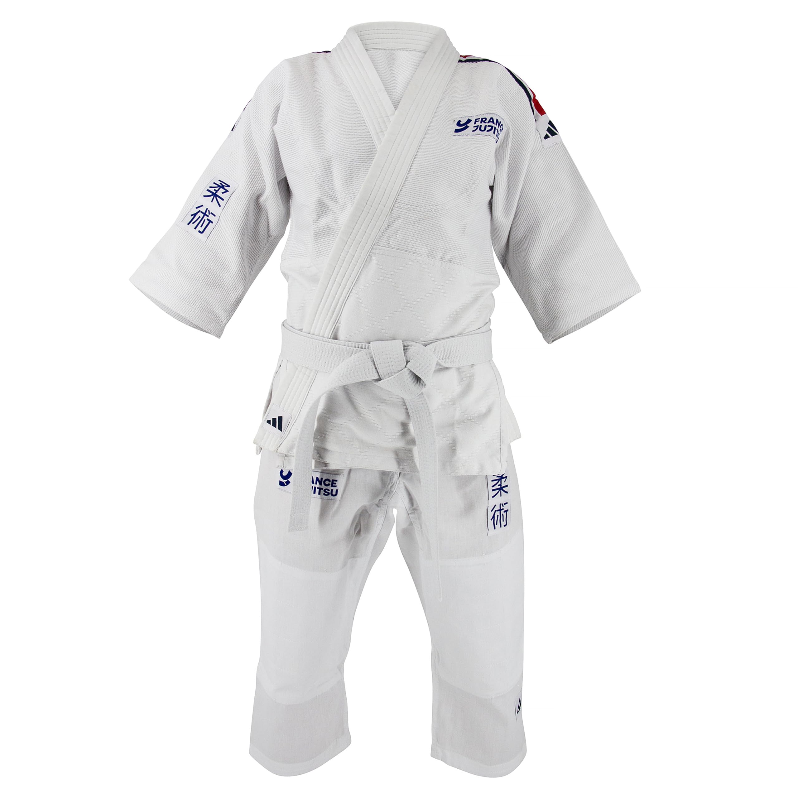adidas Kimono de Jujitsu Club (Couleur : Blanc/BBR-FJ - Taille : 130)