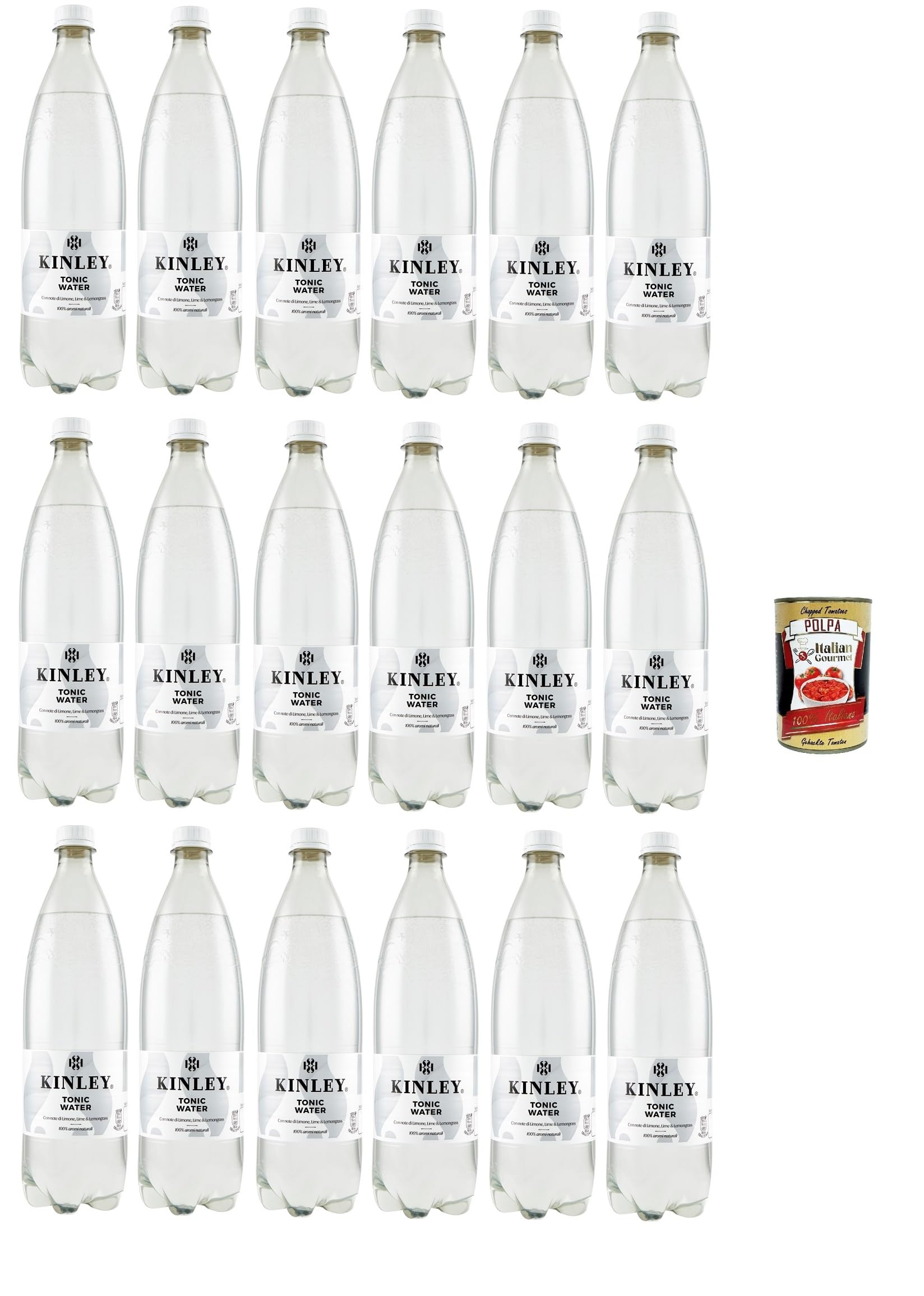 Italian Gourmet Kinley Acqua Tonica, Tonic Water PET 18 x 1L