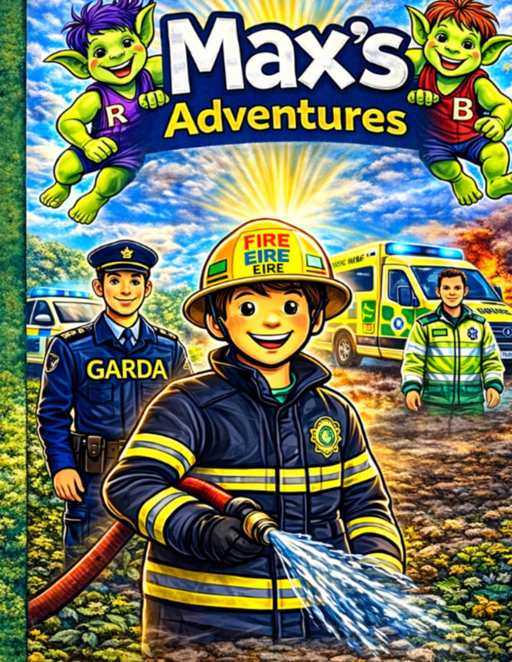 Max's Emergency Adventures: Learn Stay Safe and Be Brave