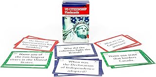 US Citizenship Flash Cards 2025 and 2026: USCIS Naturalization Test Flashcards Study Guide with All 100 Civics Exam Questions and Answers [2nd Edition]