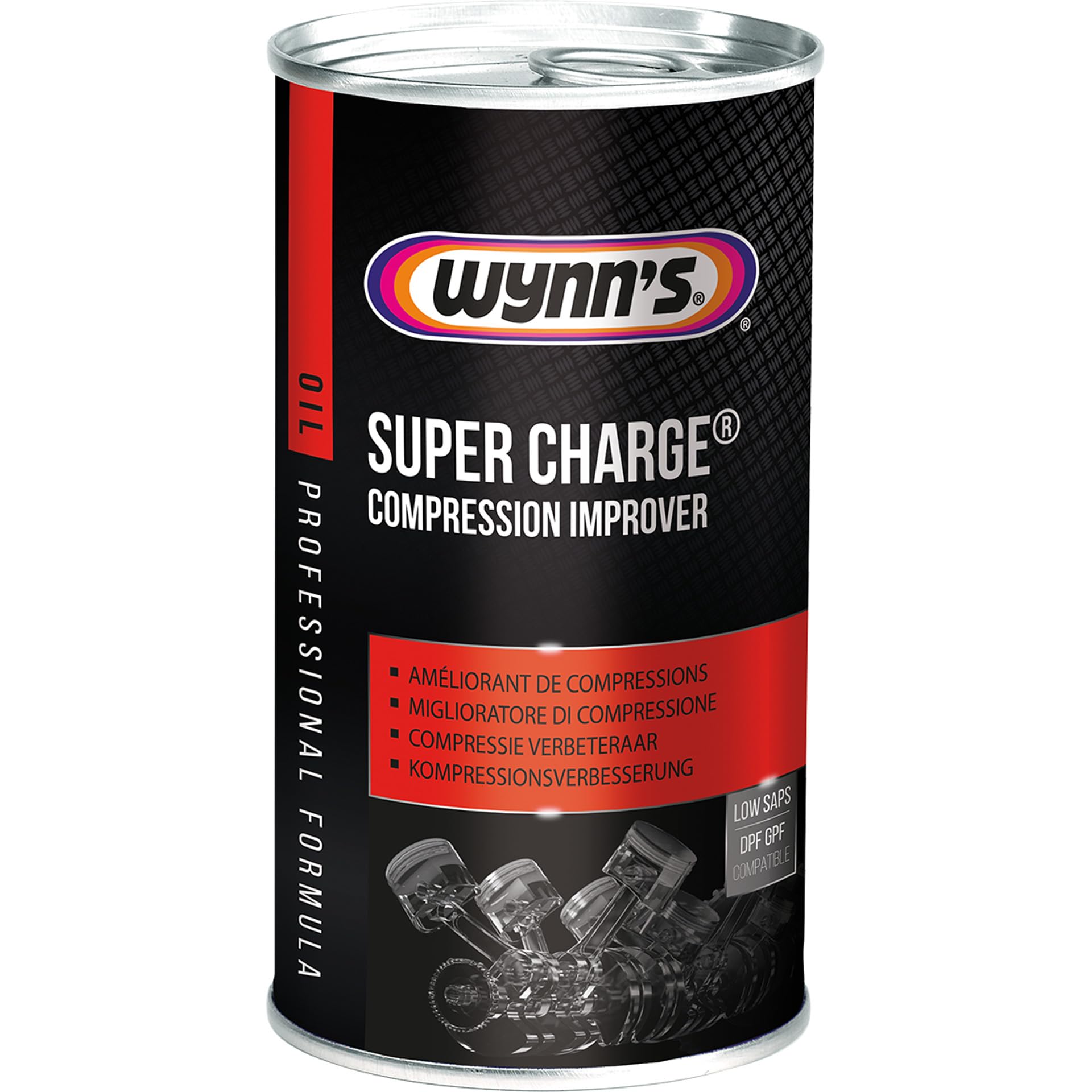 Wynns Super Charge® - 325 ml Tin - Oil Consumption Stop Additive