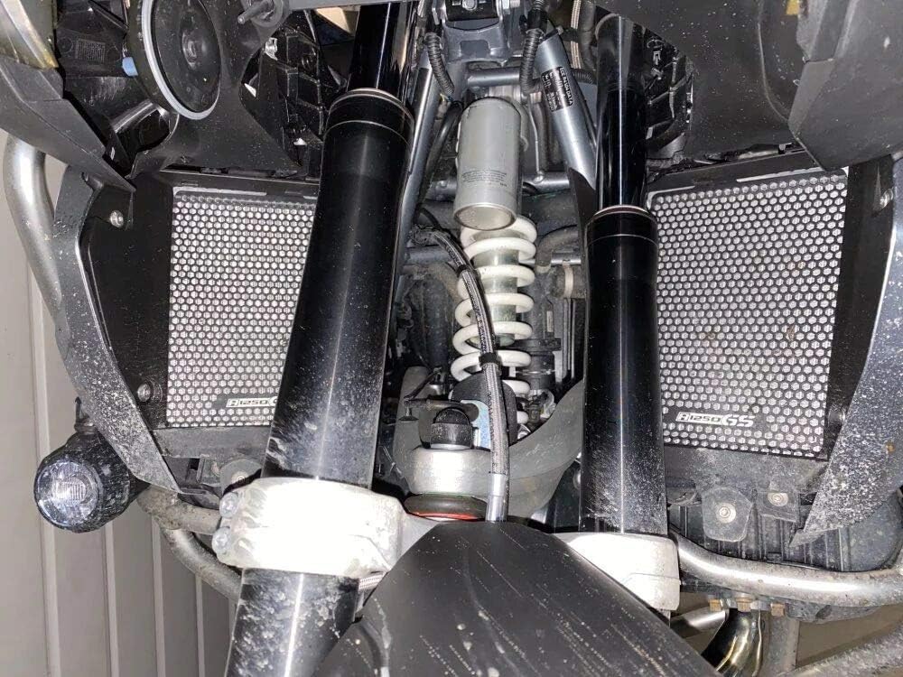 B-MW R1250GS 2022-2023 Motorcycle Radiator Grille Guard Protective Cover for B.M.W R 1250 GS R1250GS Adventure Exclusive Rallye TE 2019-2023(Black)