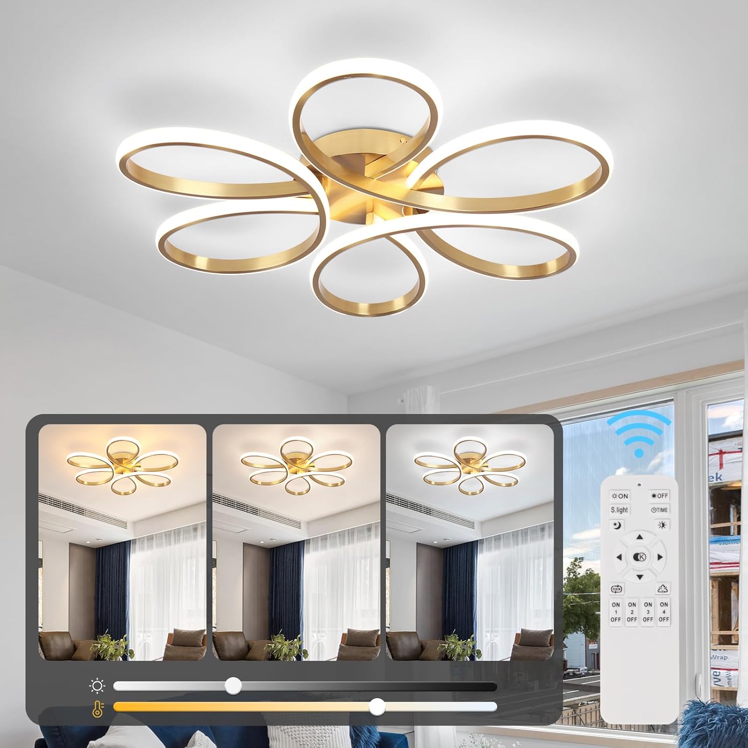 26inch Modern LED Ceiling Light