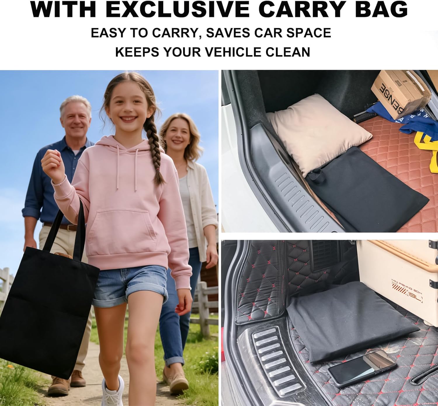 Portable Charcoal Grill 2-in-1 Fire Pit, 304 Stainless Steel Grate, Paint-Free Galvanized Steel, Easy Assembly with Storage Bag for Camping Backyard BBQ Picnic