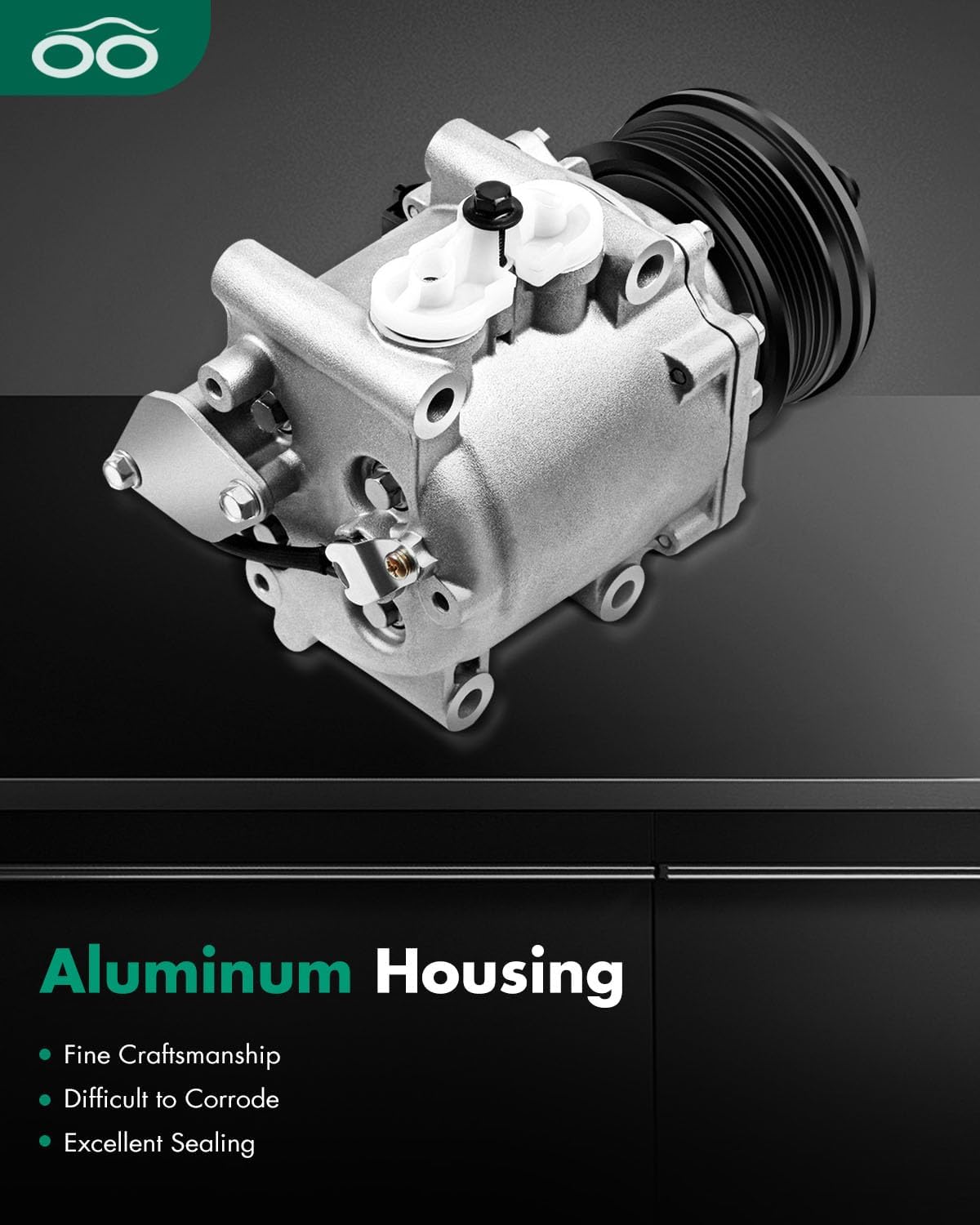 SCITOO AC Compressor fit for ford for Five Hundred 3.0L 2005-2007, Air Conditioning Compressor fit for ford for Freestyle 3.0L 2005-2007, for Mercury for Montego 2005-2007 CO 10851AC 10346730