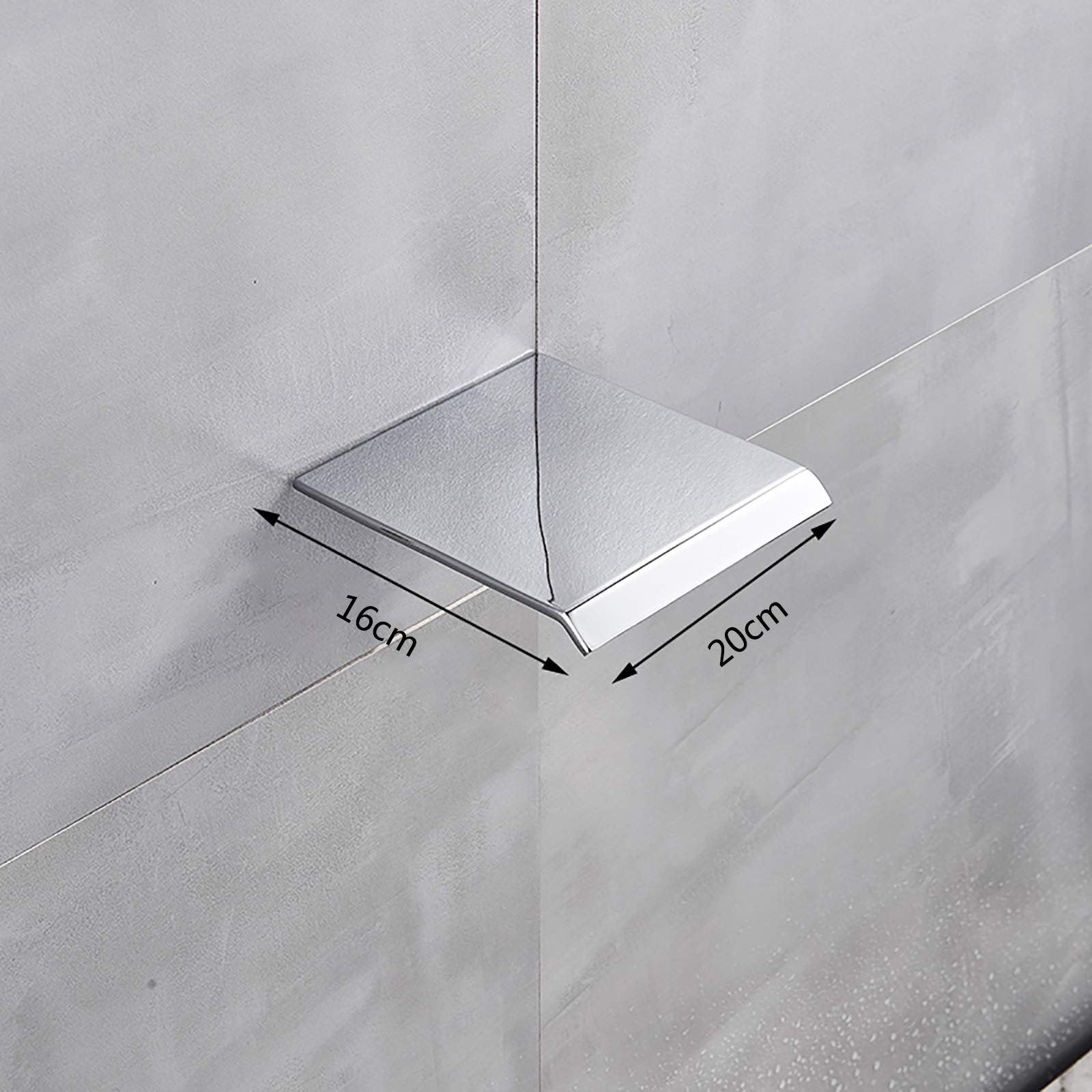 Robinet de baignoire cascade chic en laiton – Montage mural G1/2 Entrée de douche moderne Bec haut débit pour une installation facile dans la salle de bain