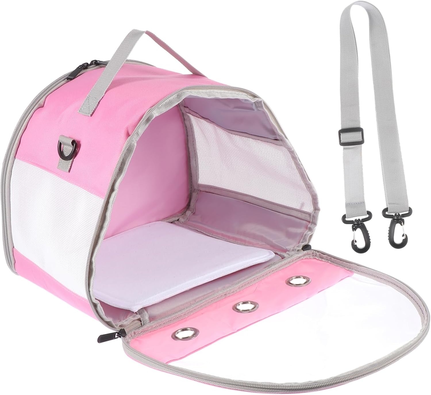 TOYANDONA Small Animal Carrying Pouch Mice Bag Guinea Pig Carrier Pet Bird Bag Outdoor Travel Carrier