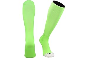TCK Neon Green Football Socks for Superior Comfort and Performance