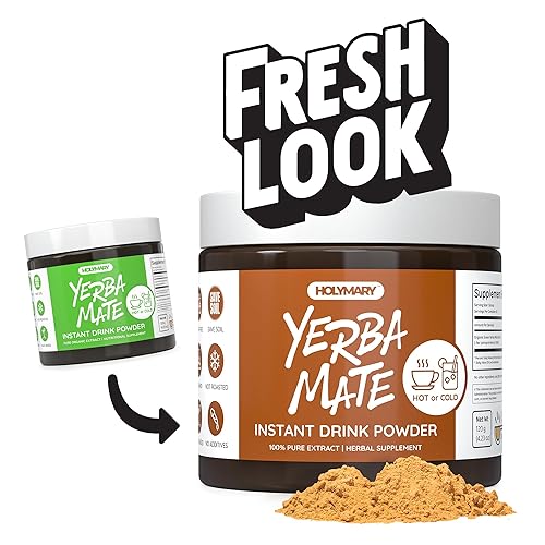 Miniatura 5 de Mezcla de bebida instantánea de yerba mate, 100% pura y natural, extracto de té orgánico sin aditivos por HOLYMARY