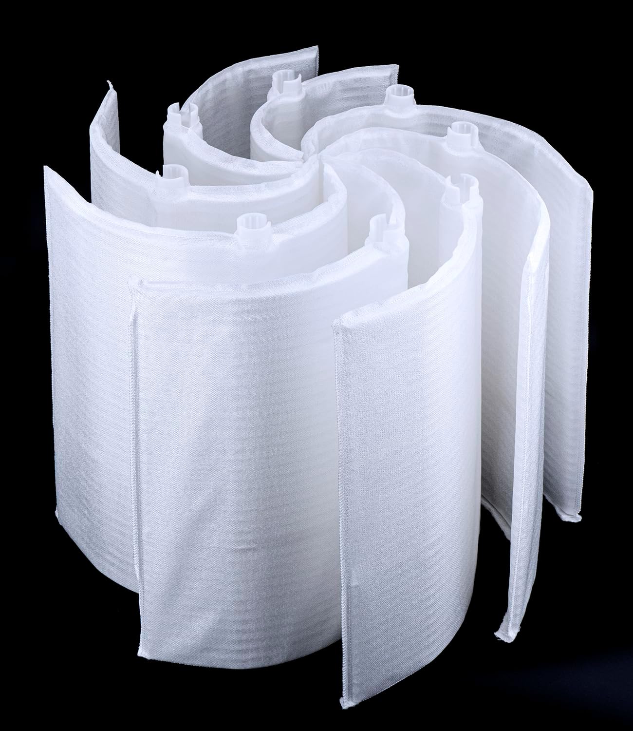 36 Sq Ft DE Filter Grids Set Compatible with Hayward Pro-Grid DEX3600DA, FS-2003, PFS1836, Filbur FC-953, MicroClear DE3600, 18" High (7 Full, 1 Partial)