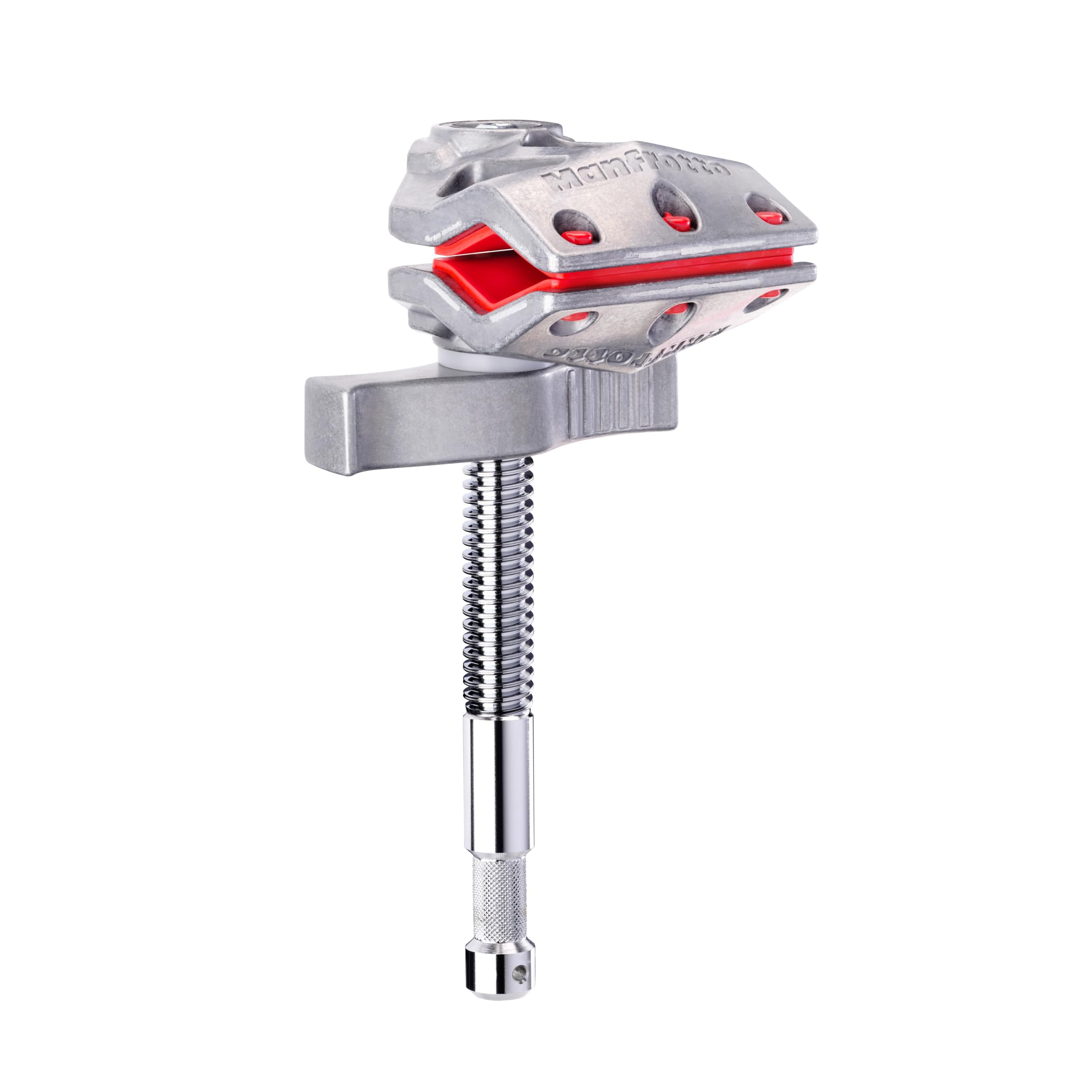 Manfrotto 2" Schraubzwinge mit Backen - Hochbelastbare Schraubzwinge mit Backen - 2" / 5cm Öffnungskapazität - 50 kg maximale Nutzlast - 5/8" / 16 mm Baby Pin - C50EJ
