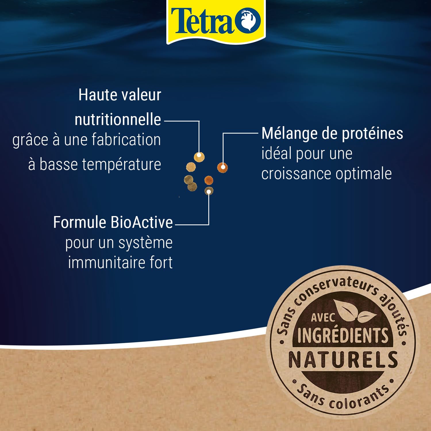TetraMin Crisps Nutri Evolution - Aliment Complet en Crisps aux Ingrédients Naturels pour Poissons Tropicaux – Recette améliorée Sans conservateurs ajoutés Sans colorants - Boîte PET recyclé - 250 ml