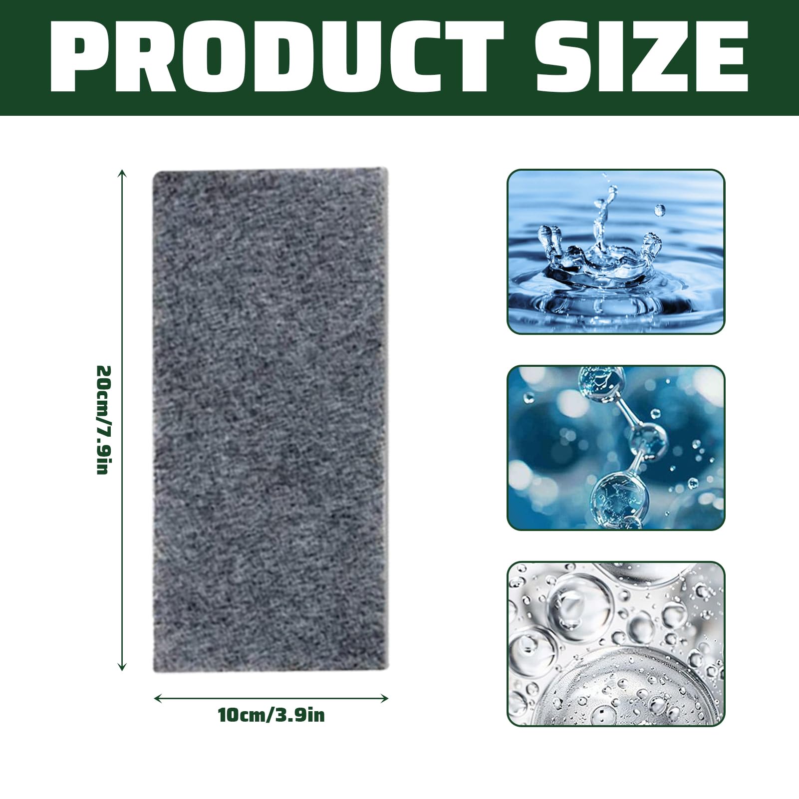 kaiwern 6 Pack Nano Sparkle Remover Cloth, Car Paint Scratch Repair Multi Purpose Nano Magic Cloth, Easily Removes Small Swirls, Residue Water Spots for Car Scratches