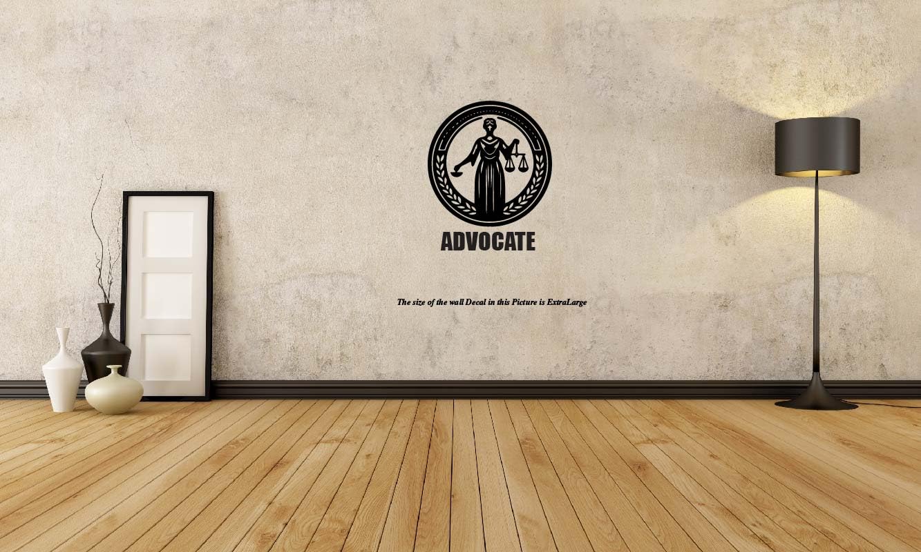 PEACOCKRIDE Lawyer I The Court I Advocate I Lawyer I Wall Decal Extra Large Black (PVC Vinyl) (B0CPVK9BCW) Amazon Price History, Amazon Price Tracker