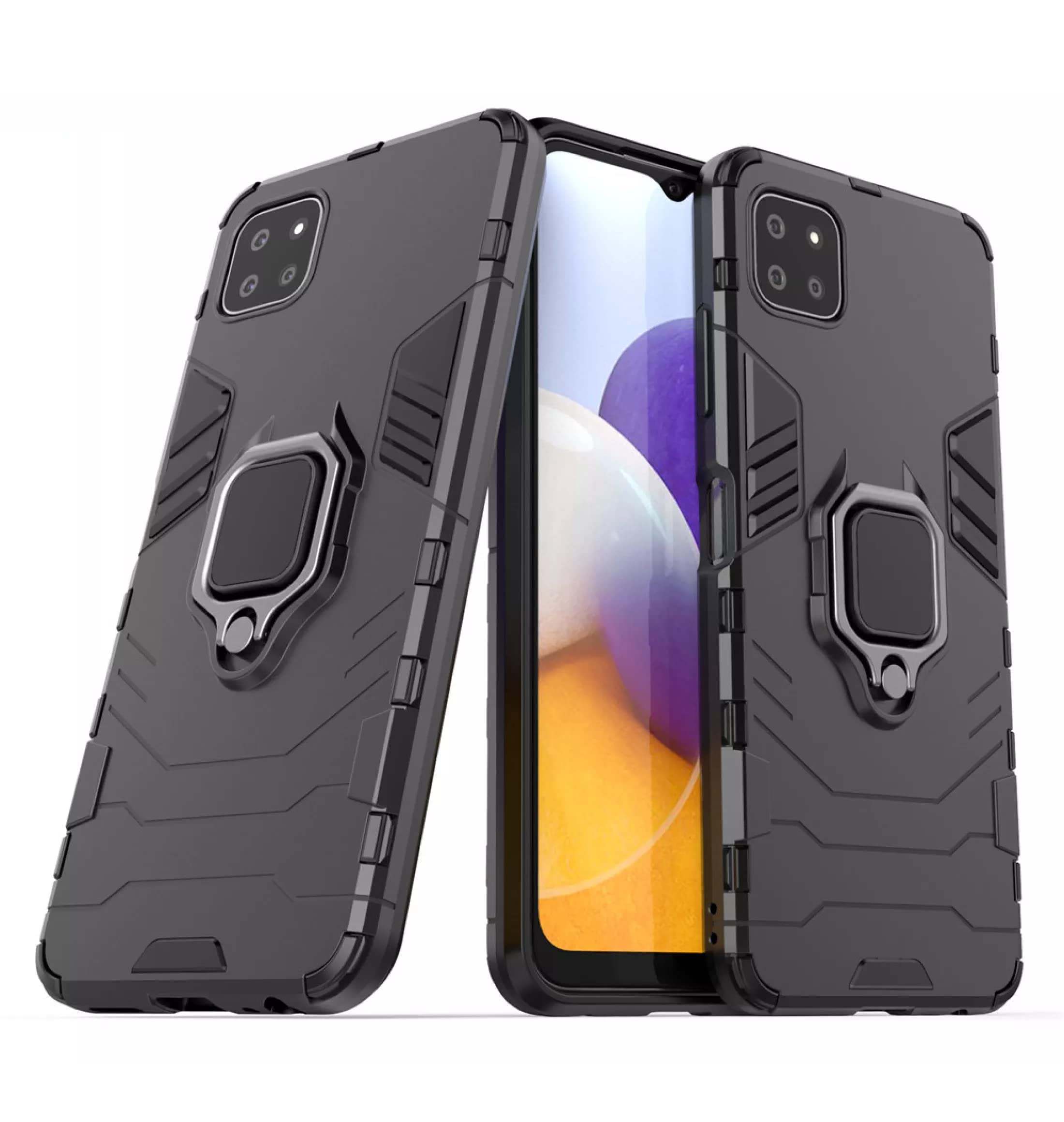 SPAZY CASE® Samsung Galaxy A22 5G / F42 5G Back Cover | Dual Layer Armor Defender Full Body Protective + PC Hybrid Kickstand Back Case for Samsung Galaxy A22 5G / F42 5G (B09BLD915D) Amazon Price History, Amazon Price Tracker