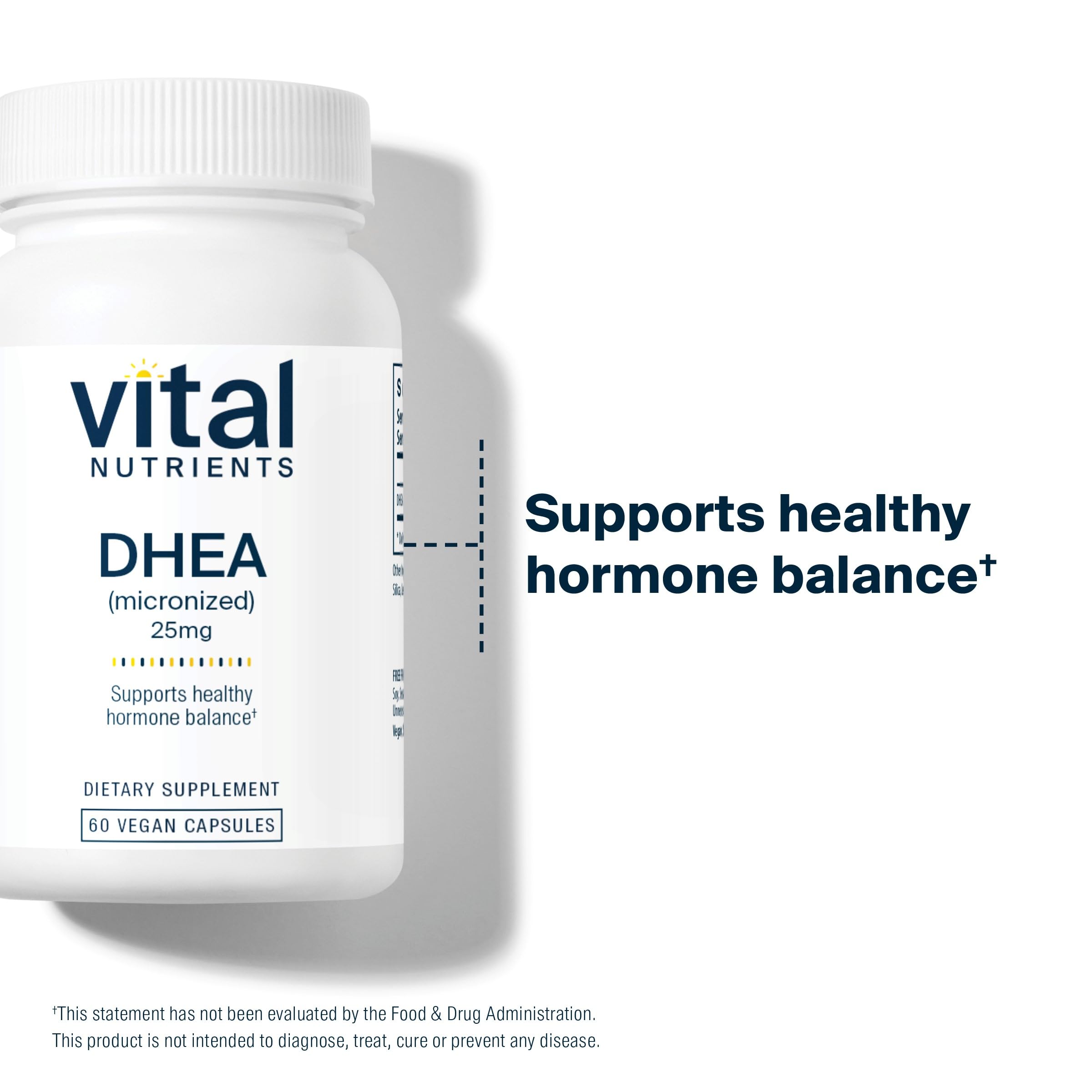 Vital Nutrients DHEA 25mg, 60 Capsules — Amazon image 6