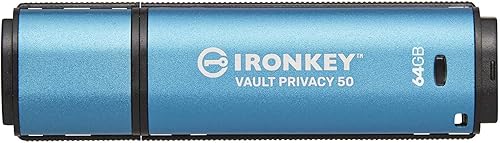 Miniatura 10 de Kingston IronKey Vault Privacy 50 128GB USB cifrado | FIPS 197 | AES-256bit | Protección contra ataques BadUSB | Opciones de contraseña múltiple |